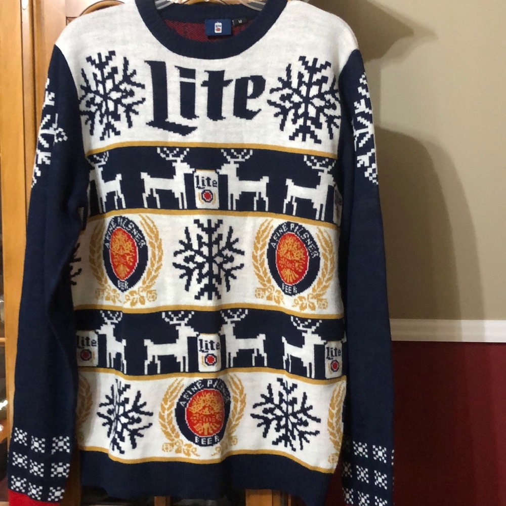 Miller Lite Sweater